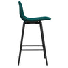 CALVIN COUNTER STOOL VELVET GREEN - Green - N/A