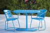 COSCO OUTDOOR LIVING 3 PIECE METRO RETRO INTELLIFIT NESTING BISTRO SET, TEAL - Turquoise - N/A