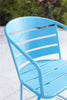 COSCO OUTDOOR LIVING 3 PIECE METRO RETRO INTELLIFIT NESTING BISTRO SET, TEAL - Turquoise - N/A