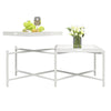 COSMOLIVING COCO COFFEE TRAY TABLE WHITE - White - N/A