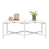 COSMOLIVING COCO COFFEE TRAY TABLE WHITE - White - N/A