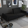 PAXSON CLIC CLAC SOFA BED LINEN BLACK - Black - N/A