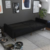 PAXSON CLIC CLAC SOFA BED LINEN BLACK - Black - N/A