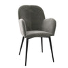 QUEER EYE FITZ ACCENT CHAIR VELVET GREY - Gray - N/A