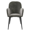 QUEER EYE FITZ ACCENT CHAIR VELVET GREY - Gray - N/A