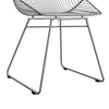 COSMOLIVING ELLIS ACCENT/DINING CHAIR GREY METAL - Gray - N/A