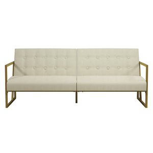 COSMOLIVING LEXINGTON MODERN FUTON IVORY - Ivory - N/A