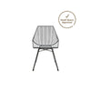 COSMOLIVING ELLIS ACCENT/DINING CHAIR BLACK - Black - N/A