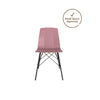 COSMOLIVING RILEY MOLDED DINING CHAIR PINK - Pink - N/A
