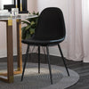 QUEER EYE CALVIN CHAIR PU BLACK 2PK - Black - N/A
