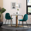 QUEER EYE CALVIN CHAIR VELVET GREEN 2PK - Green - N/A