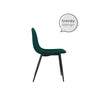 QUEER EYE CALVIN CHAIR VELVET GREEN 2PK - Green - N/A