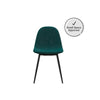 QUEER EYE CALVIN CHAIR VELVET GREEN 2PK - Green - N/A