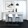 QUEER EYE CALVIN COUNTER STOOL GREY VELVET - Gray - N/A