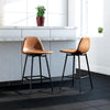 QUEER EYE CALVIN COUNTER STOOL PU CAMEL - Camel - N/A