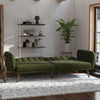 NOVOGRATZ BRITTANY LINEN FUTON  GREEN - Green - N/A