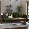 NOVOGRATZ BRITTANY LINEN FUTON  GREEN - Green - N/A