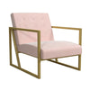 COSMOLIVING LEXINGTON CHAIR PINK