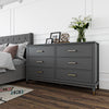 COSMOLIVING WESTERLEIGH 6D DRESSER GRAPHITE GREY (BOX 1/2)