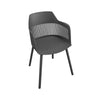 COSMOLIVING (US) Camelo Resin Dining Chairs 2PK Black