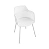 COSMOLIVING (US) Camelo Resin Dining Chairs 2PK White