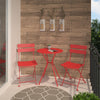 COSCO 3PC Bistro Set Red