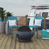 NOVOGRATZ (UK) Asher 22in Fire Pit Dark Grey