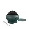 NOVOGRATZ (UK) Asher 22in Fire Pit Dark Green