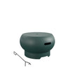 NOVOGRATZ (UK) Asher 22in Fire Pit Dark Green