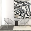 COSMOLIVING (US) Avo Modern XL Lounge Chairs 2PK Light Grey