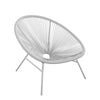 COSMOLIVING (US) Avo Modern XL Lounge Chairs 2PK Light Grey