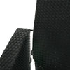 COSCO (UK) Malmo 4PC Patio Set Black with Grey Cushions