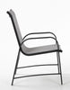 COSCO (UK) Paloma Patio Dining Chairs 6PK Dark Grey