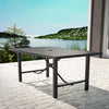 COSCO (UK) Capitol Hill Patio Table Charcoal