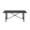 COSCO (UK) Capitol Hill Patio Table Charcoal