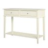 FRANKLIN CONSOLE TABLE  WHITE