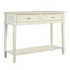 FRANKLIN CONSOLE TABLE  WHITE